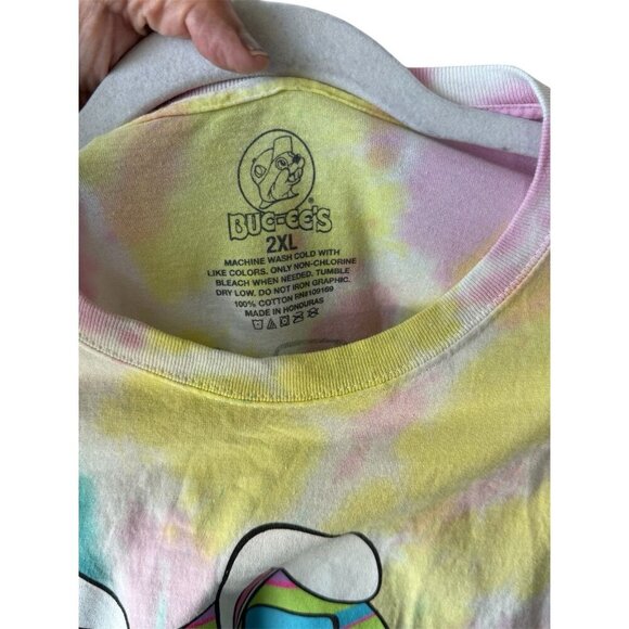 Buc-ees Springtime Easter Tee Size 2XL “But Did You Dye?” Graphic T-Shirt - Picture 4 of 7